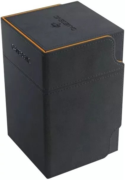Krabička na karty Gamegenic - Watchtower 100+ XL Convertible, černá/oranžová_1328918977