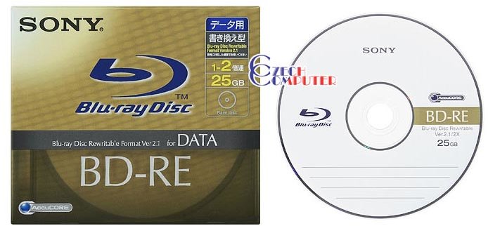 Sony Blu-Ray BNE25A, RW, 2x, Single, 25GB_166126024