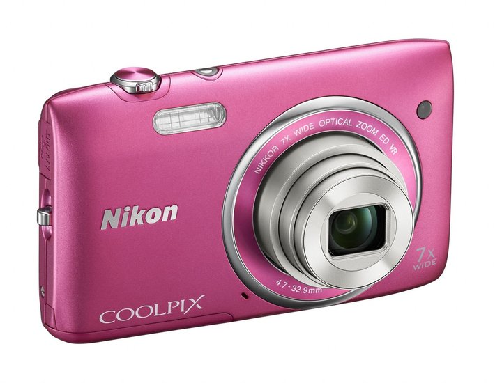 Nikon Coolpix S3500, růžová_928595544