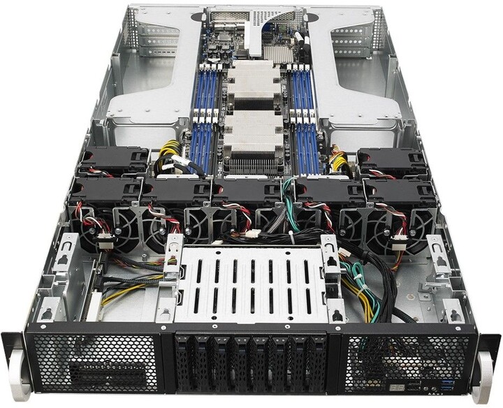 ASUS ESC4000 G4S, Purley, LGA3647, C621, 16x RAM, 8x2,5&quot; SATA/SAS+2xNVMe Hot-swap, 1xM.2, 1600W, 2U_1133789761