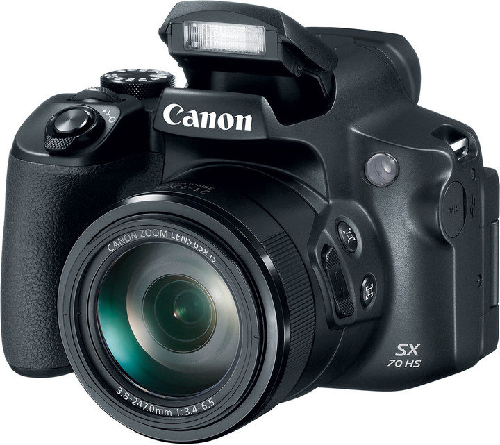 Canon PowerShot SX70 HS, černá_1030444595