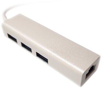 UNIBOS redukce USB 3.0 -&gt; RJ45 + 3x USB 3.0_916399854