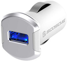 Scosche reVolt autonabíječka USB 2,4A bílo-stříbrná_1376596302