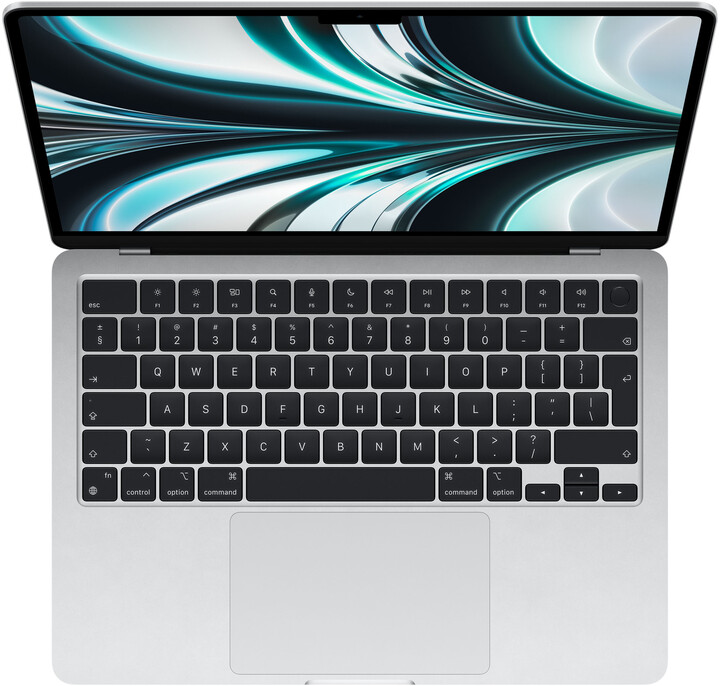 Apple MacBook Air 13, M2 8-core, 8GB, 512GB, 10-core GPU, stříbrná (M2, 2022)_1059501313