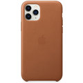 Apple kožený kryt na iPhone 11 Pro, sedlově hnědá_2056410181