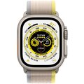 Apple Watch Ultra, 49mm, Cellular, Titanium, Yellow/Beige Trail Loop - S/M_1600219861