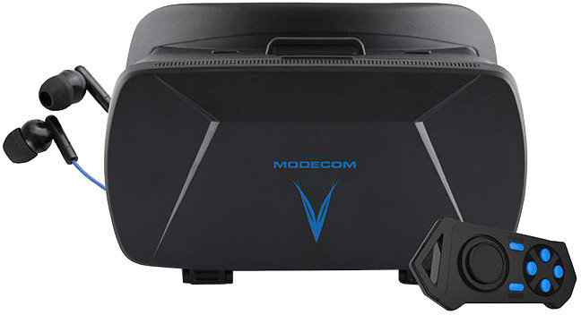 Modecom VOLCANO Blaze sada 3D/VR pro smartphony (brýle, Pad, sluchátka)_1622379017