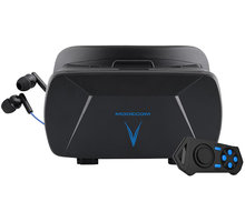 Modecom VOLCANO Blaze sada 3D/VR pro smartphony (brýle, Pad, sluchátka)_1622379017
