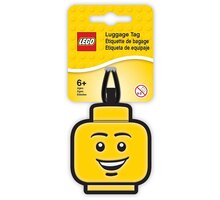 Jmenovka na zavazadlo LEGO Iconic - Hlava kluka 51167