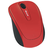 Microsoft Mobile Mouse 3500, červená_362564592