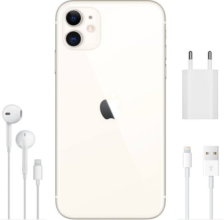 Repasovaný iPhone 11, 128GB, White (by Renewd)_52004392