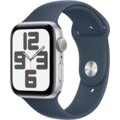 Apple Watch SE 2023, 44mm, Silver, Storm Blue Sport Band - M/L_791283226