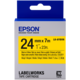 Epson LabelWorks LK-6YBVN, páska pro tiskárny etiket, 24mm, 7m, černo-žlutá_2062781820