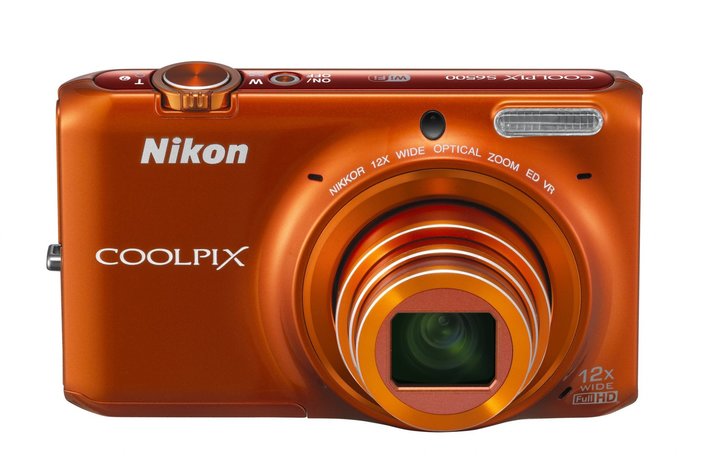 Nikon Coolpix S6500, oranžová_1113411919