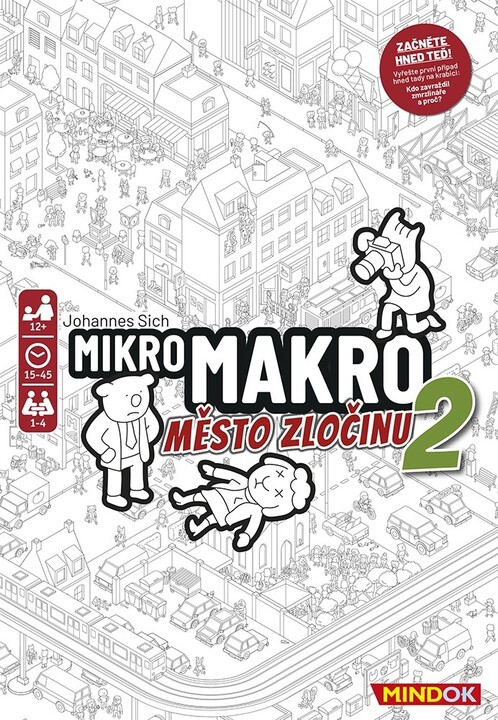 Desková hra Mindok MikroMakro: Město zločinu 2_2086238200