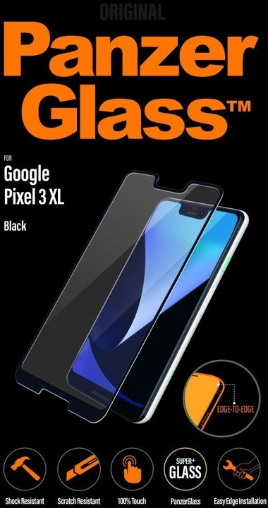PanzerGlass Edge-to-Edge pro Google Pixel 3 XL, černé_1826745404