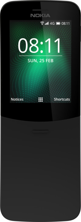 Nokia 8110 4GB, Single Sim, černá_1807028680