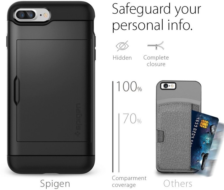 Spigen Slim Armor CS pro iPhone 7 Plus, black_1323678442