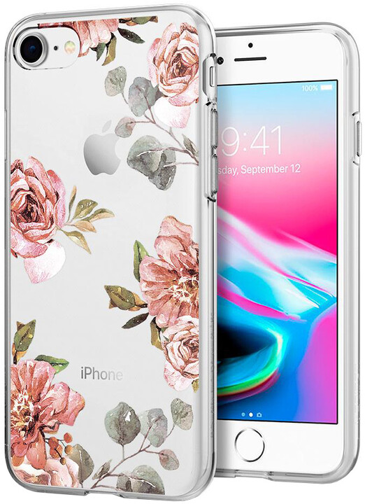 Spigen Liquid Crystal zadní kryt pro iPhone 7/8, aquarelle rose_213863732