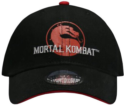 Kšiltovka Mortal Kombat: Finish Him!, baseballová, nastavitelná