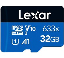 Lexar High-Performance 633x UHS-I U1 (Class 10) micro SDHC 32GB LMS0633032G-BNNNG