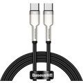 BASEUS kabel Cafule Series, USB-C, M/M, nabíjecí, datový, 100W, 1m, černá