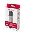 AXAGON CRE-DAC, USB-C + USB-A, 5 Gbps - mini čtečka karet, 2-slot &amp; lun SD/microSD, podpora UHS-I_1463950370