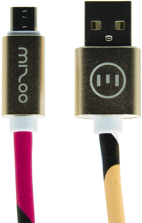 MIZOO USB/micro USB kabel X28-13, color splash_1766309808