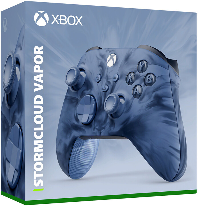 Xbox Series Bezdrátový ovladač, tmavě modrá_1874290230
