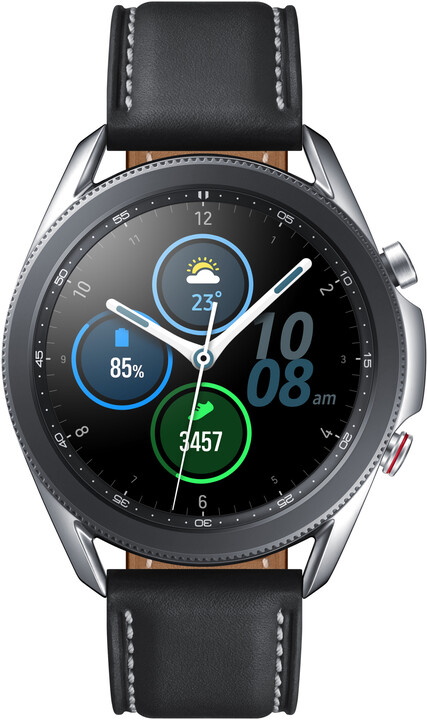 Samsung Galaxy Watch 3 45 mm LTE, Mystic Silver | CZC.cz