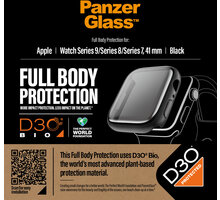 PanzerGlass ochranný kryt s D30 pro Apple Watch Series 9/8/7 41mm, černá_1196874438