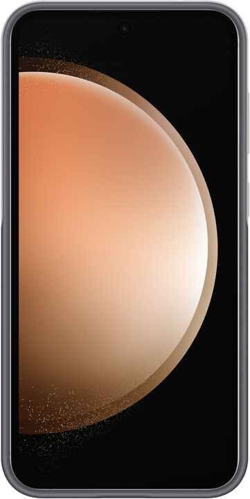 Samsung silikonový zadní kryt pro Galaxy S23 FE, světle šedá_979202681