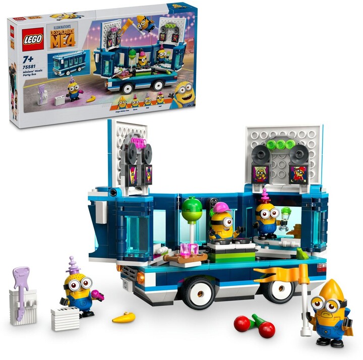 LEGO® Já padouch 4 75581 Mimoni a hudební párty autobus_1296058563