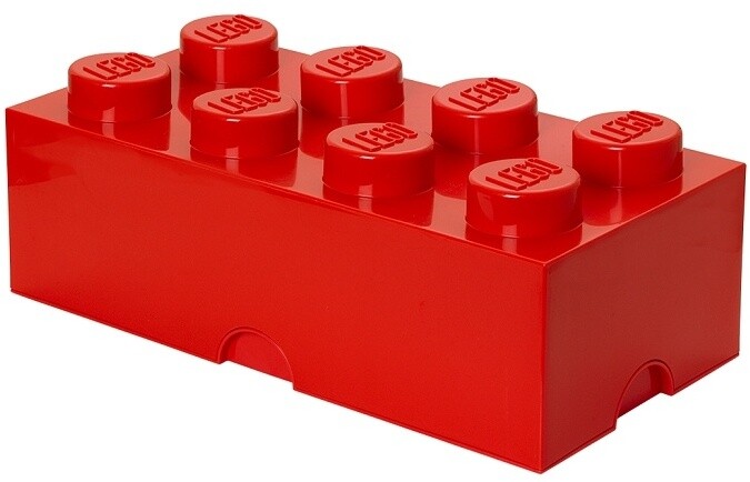 Úložný box LEGO, velký (8), červená_1007719569