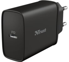 Trust nabíječka Qmax Ultra-Fast, USB-C, PD, 18W O2 TV HBO a Sport Pack na dva měsíce