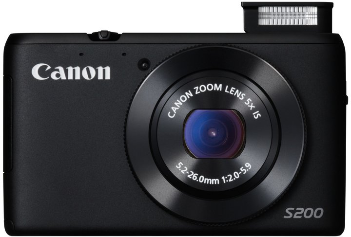 Canon PowerShot S200, černá_2062141039