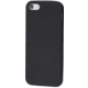 EPICO pružný plastový kryt pro iPhone 5/5S/SE RUBY - černý