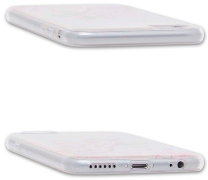 EPICO pružný plastový kryt pro iPhone 6/6S HOCO LILY - bílý transparentní_1223121944