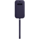 Apple kožený návlek s MagSafe pro iPhone 12/12 Pro, tmavě fialová_1020675262