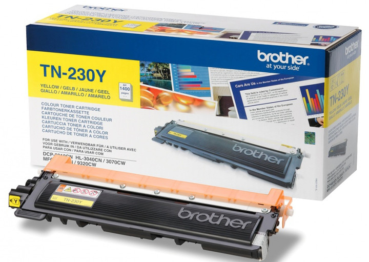 Brother TN-230Y, yellow