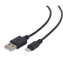 Gembird CABLEXPERT kabel USB 2.0 lightning (IP5 a vyšší) nabíjecí a synchronizační kabel, 2m, černá_70112788
