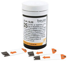 BEURER sada testovacích proužků pro glukometry GL 44/ GL 50, 2x25 ks_1287647110
