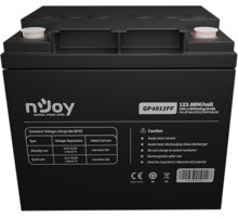 nJoy GP4012FF, 12V/40Ah, VRLA AGM, T6- Baterie pro UPS BTVACDTOLTDFFCN01B