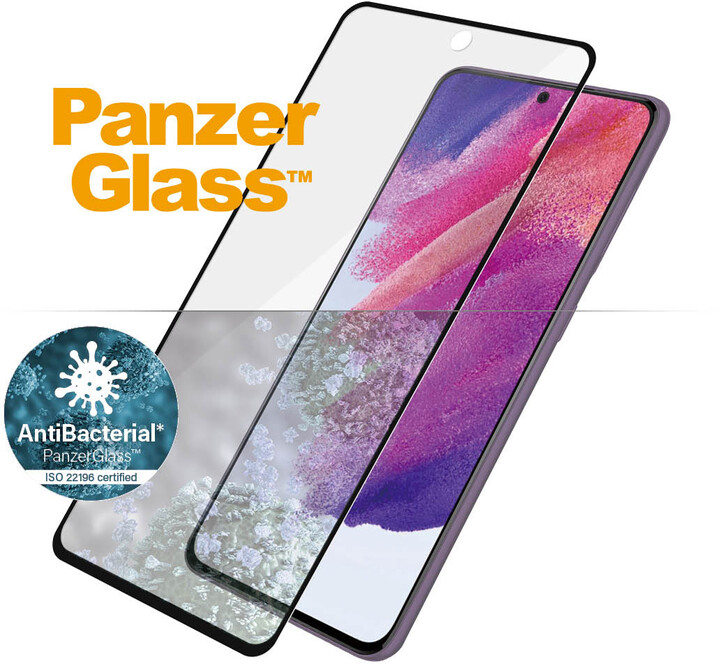 PanzerGlass ochranné sklo Edge-to-Edge pro Samsung Galaxy S21 FE, černá_1990689865