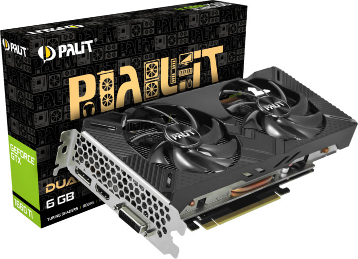 PALiT GeForce GTX 1660 Ti Dual, 6GB GDDR6_1682278811
