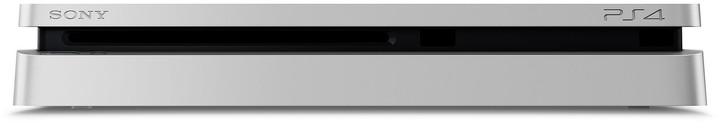 PlayStation 4 Slim, 500GB, stříbrná + 2x DS4_928502380