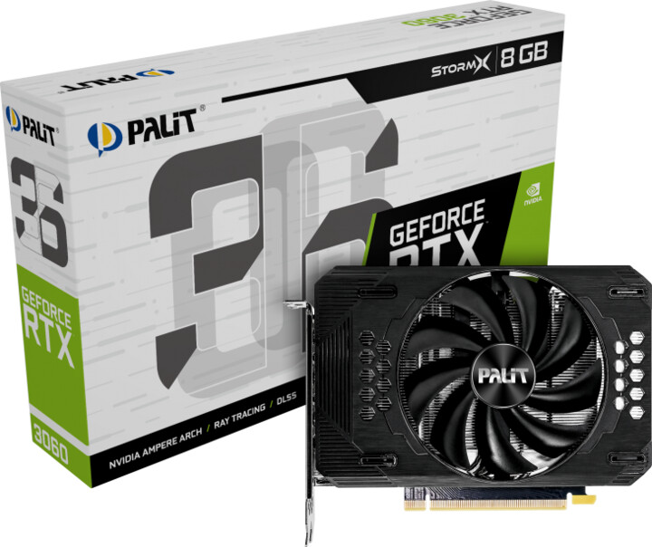 PALiT GeForce RTX 3060 StormX, 8GB GDDR6_2106292291