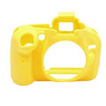 Easy Cover silikonový obal pro Nikon D5200, žlutá_1676342835