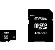 Silicon Power Micro SDHC 8GB Class 10 + adaptér_6569307