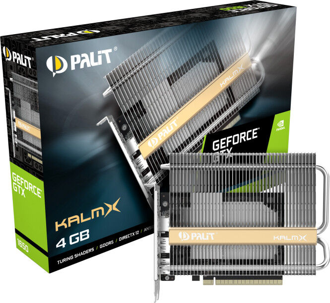 PALiT GeForce GTX 1650 KalmX, 4GB GDDR5_1234112402
